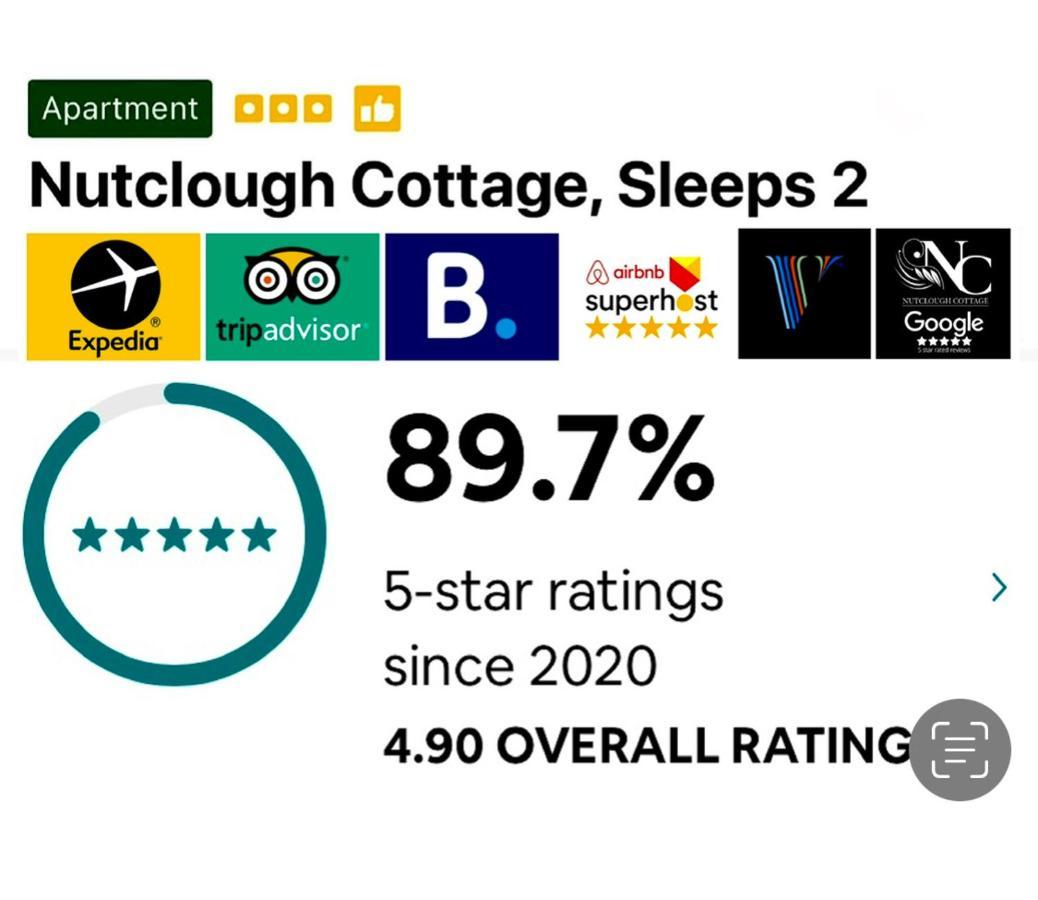 Nutclough Cottage - Log Fire And Valley View - Sleeps 2 Hebden Bridge Exteriér fotografie